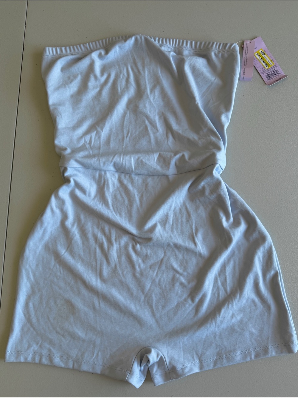 NWT Wild Fable Romper Light Blue-Large